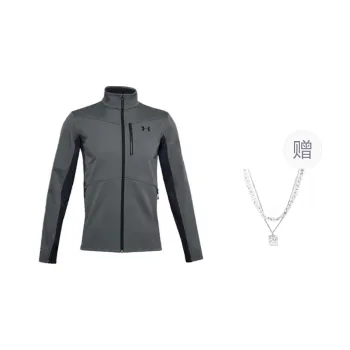 Under Armour ColdGear® Infrared Jackets Coats Unisex Gray Comes With Necklace