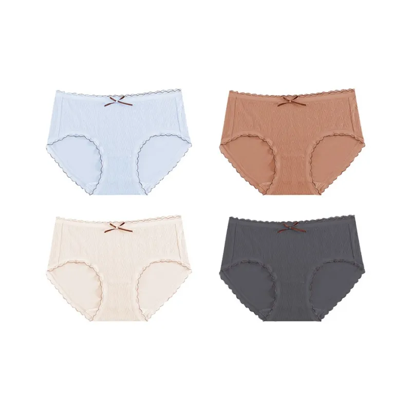 PLANDOO Underpants Women's 4 Pack-5