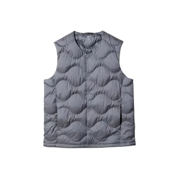 UNIQLO Vests Men Sky Gray