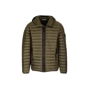 STONE ISLAND Zip Up Puffer Jacket