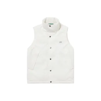 LACOSTE Vests Men White