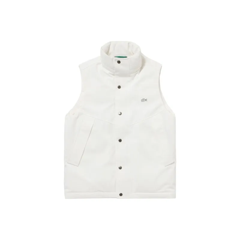 LACOSTE Vests Men White-0