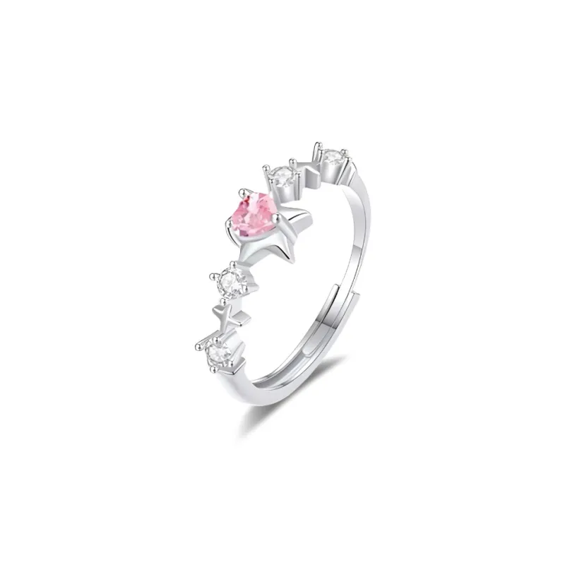 Inkopper 925 Sterling Silver Rings Unisex-1