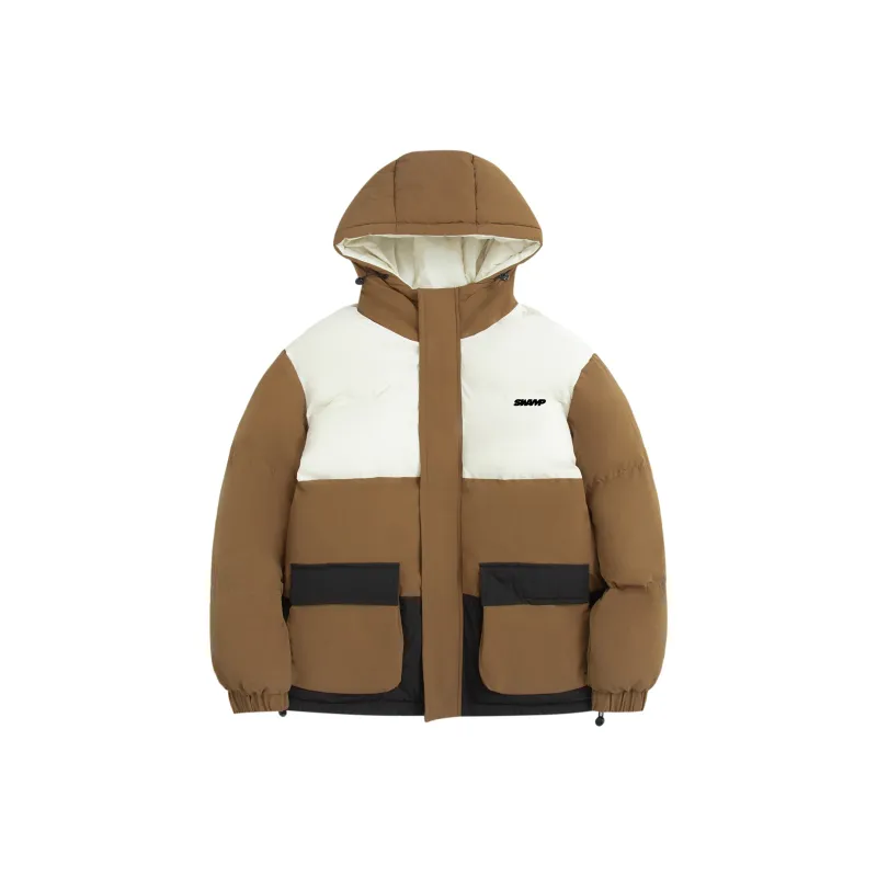 SWAMP AREA Puffer Jackets Unisex-4