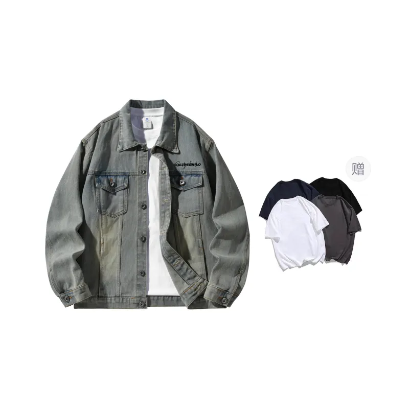 Cost Per Kilo Denim Jacket Unisex-13