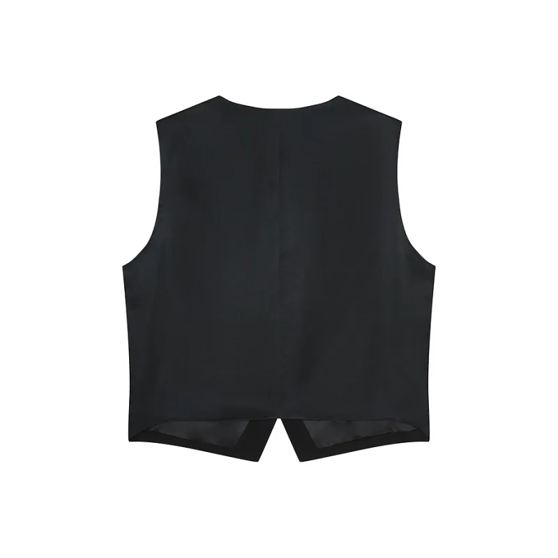 CROQUIS Vest Men's 001 Jet Black-1