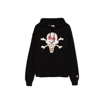 Icecream Logo print Hoodie