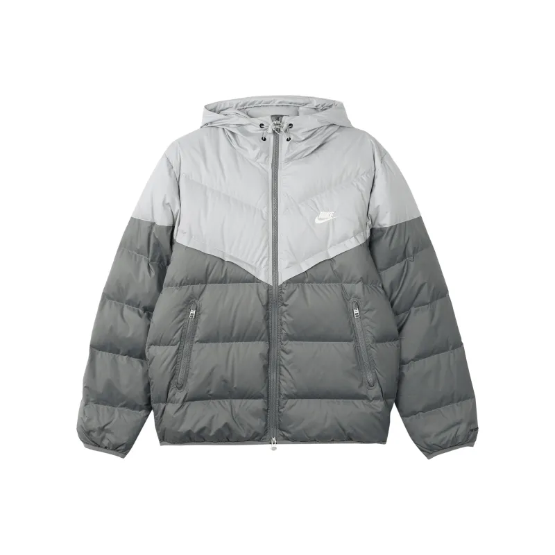 Nike Down Jackets Men Gray-0