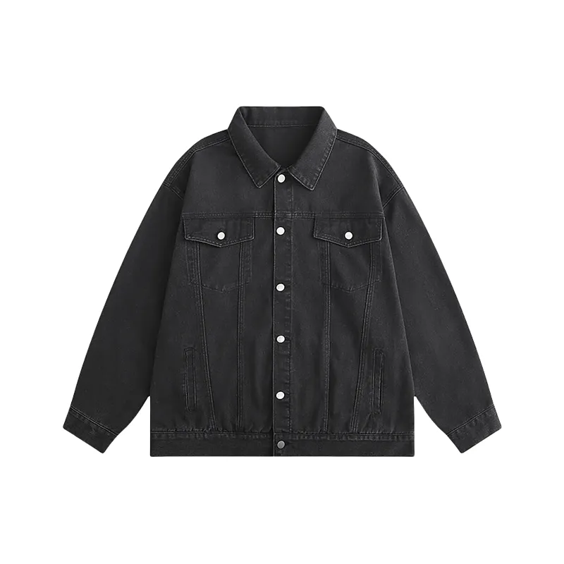 WKOOG Denim Jacket Unisex Yellow Mud-2