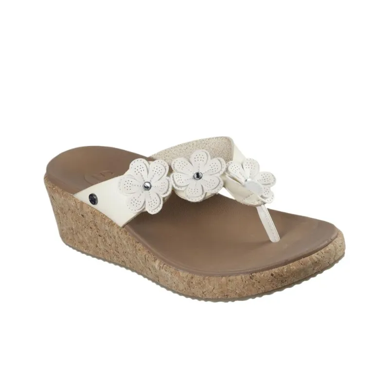 Skechers ARCH FIT BEVERLEE Flip Flops Women's White-2