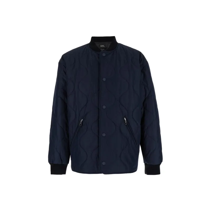 A.P.C . Quilted Bomber Jacket-0
