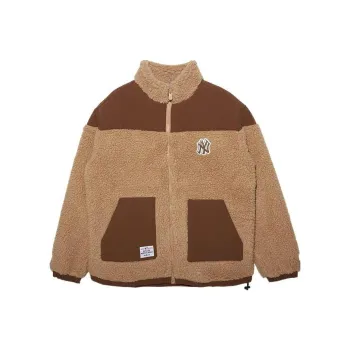 New Era Velvet feel Coat Unisex Brown
