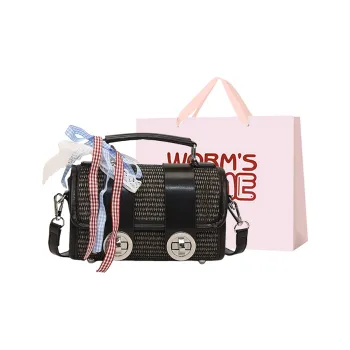 Worm's Home PU Handbag Regular Women's Multicolor