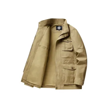 JEEP SPIRIT Jackets & Coats Men's Khaki