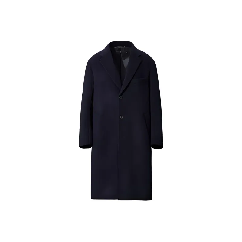 UNIQLO FW20 Jil Sander Collaboration Series Coats Men's Navy Blue-0