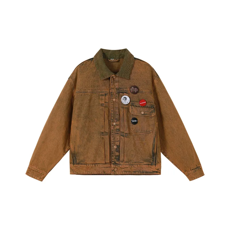*EVAE+MOB Dreadlocks Series Denim Jacket Unisex-2