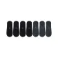 4 Black+3 Dark Gray