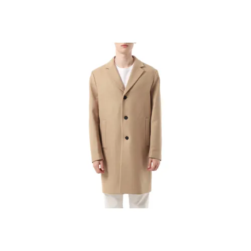 THEORY Coats Men Khaki