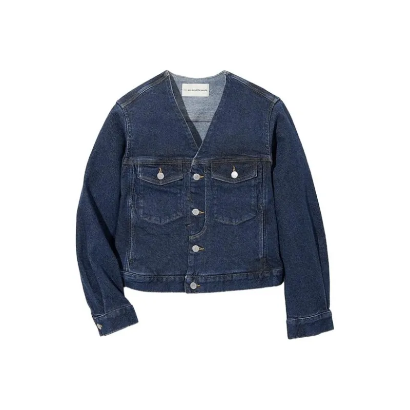 Beautiful People X GU Jackets Unisex Blue-0