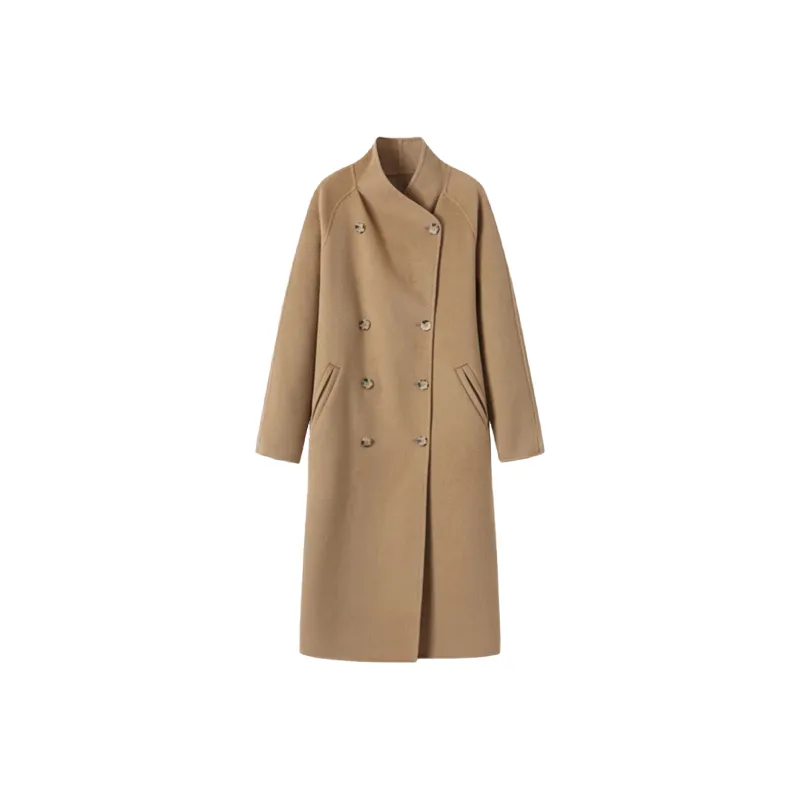 JUCY JUDY Coats Unisex Camel-0