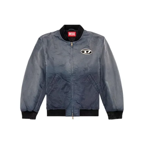 DIESEL J Kepes Logo Plaque Bomber Jacket
