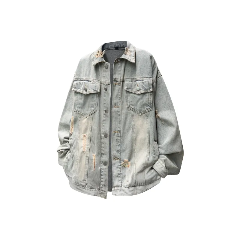 SXSY Denim Jackets Unisex-2