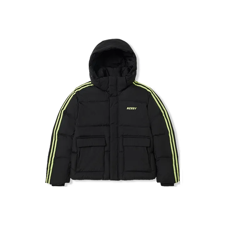 Nerdy Down Jackets Unisex Black-0