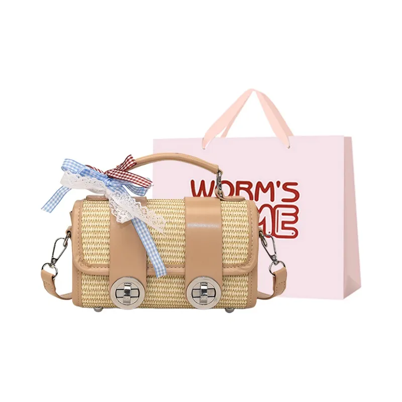 Worm's Home PU Handbag Regular Women's Multicolor-12
