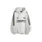 White Gray[Fleece-Lined]