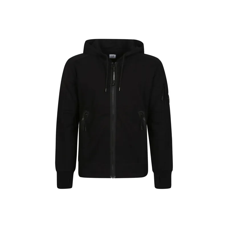 C.P.Company Lens Detailed Zipped Hoodie-0