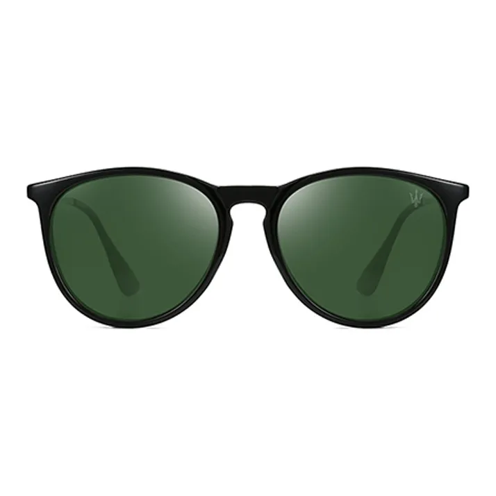 Maserati Plate And Metal Irregular Shape Sunglasses Unisex-11