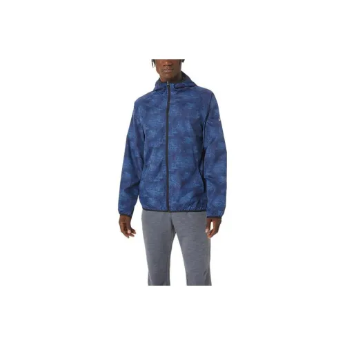 Asics Jackets Men Blue