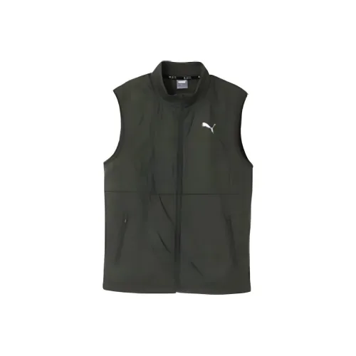 PUMA RUN CLOUDSPUN Vest Men's Dark Olive