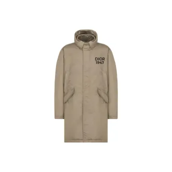 DIOR High Neck Long Sleeved Coat