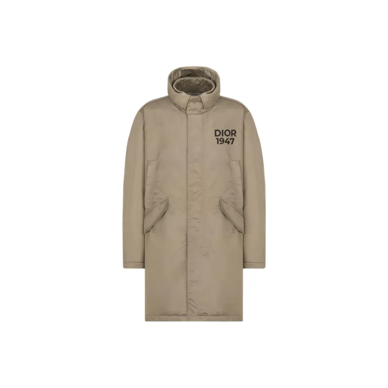 DIOR High Neck Long Sleeved Coat-0