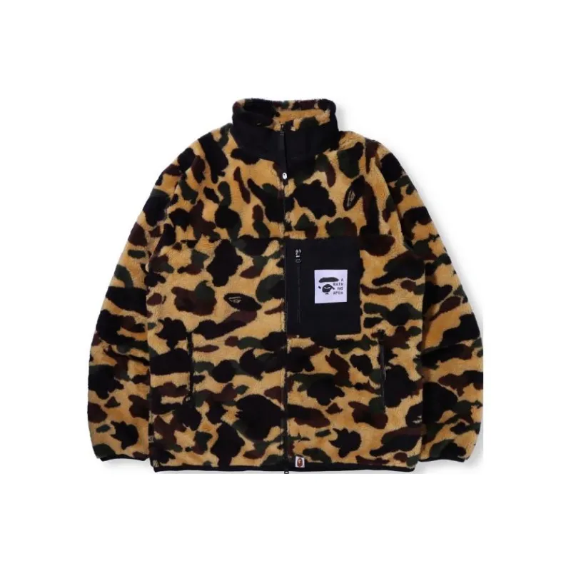 Bape 1st Camo Boa Jacket-1