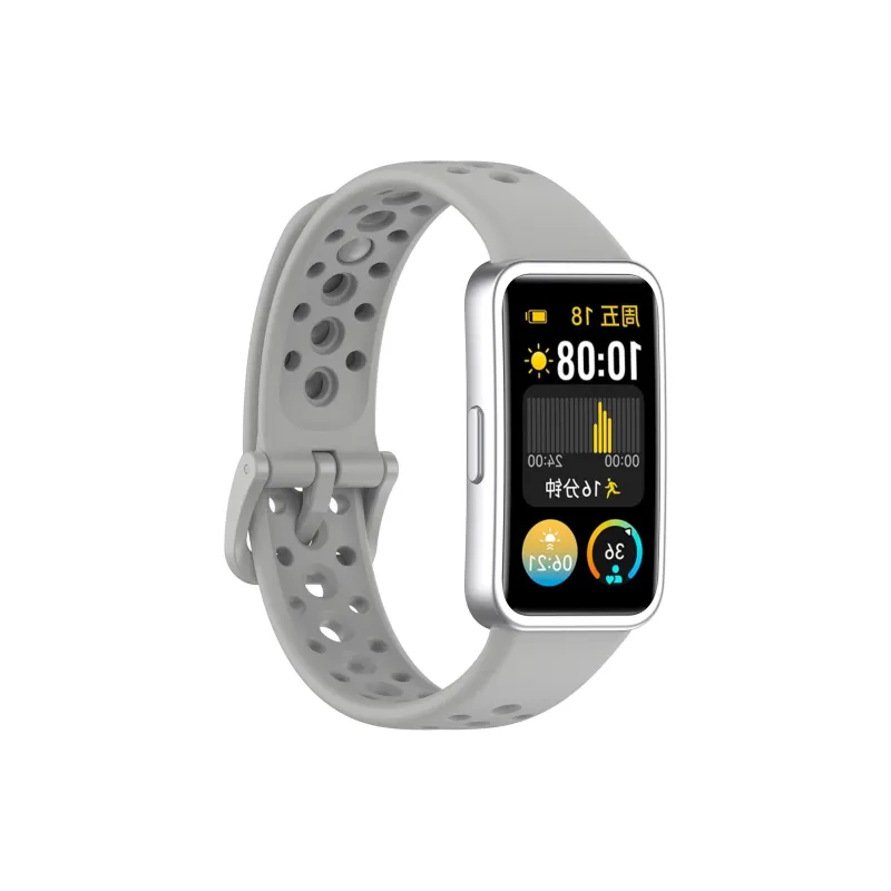 STEWPIGO Huawei Compatibility Watch Band Silicone Material-10