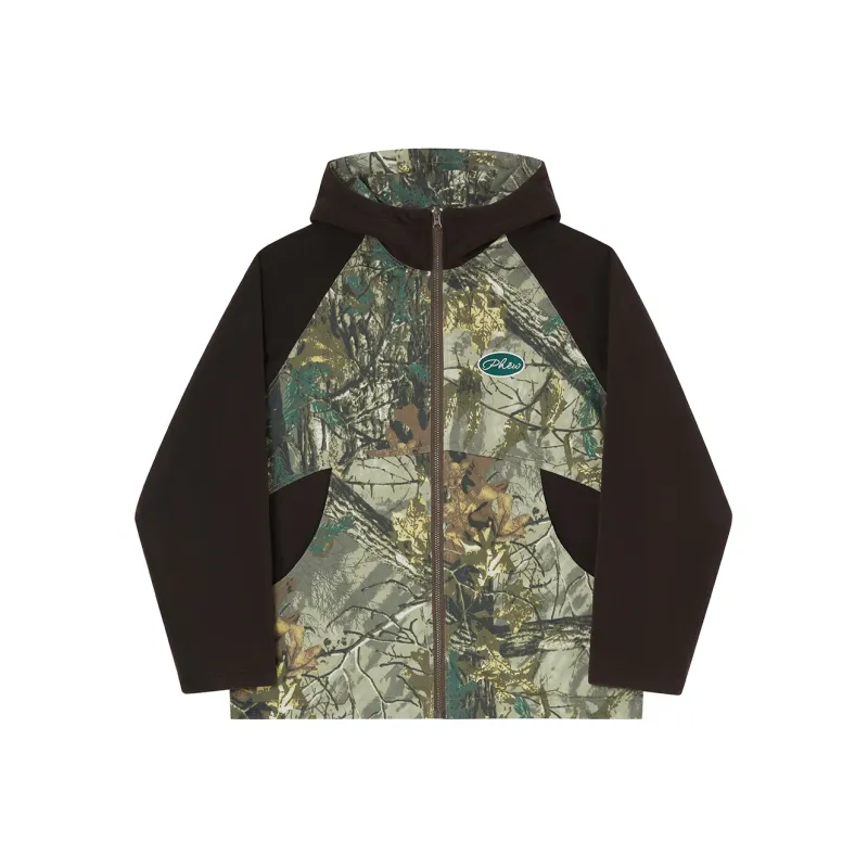 Phew Jackets Unisex Tree Grain Camouflage-0