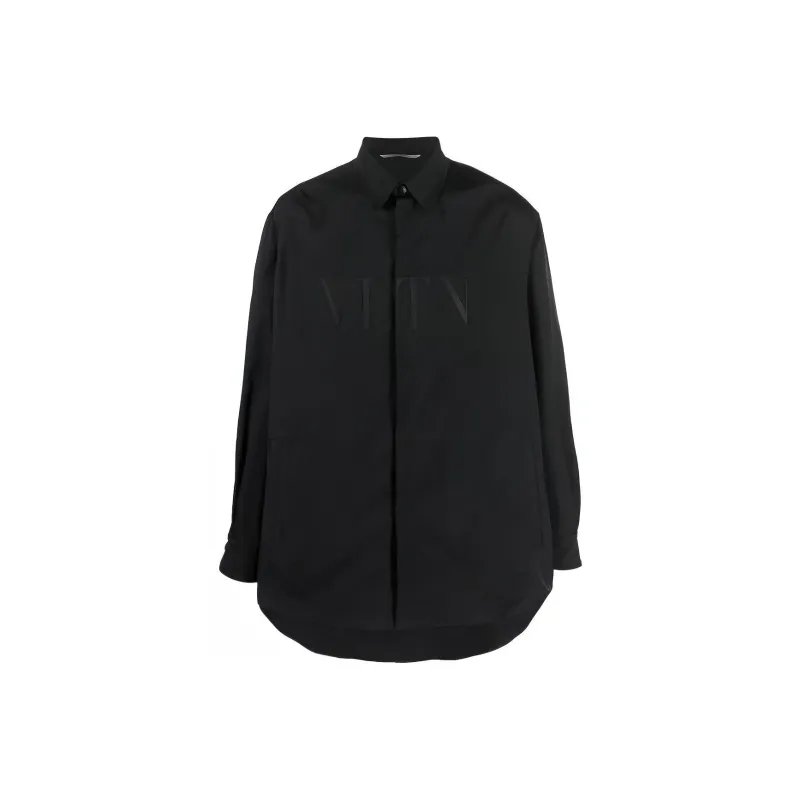 Valentino Buttoned Long Sleeved Jacket-0
