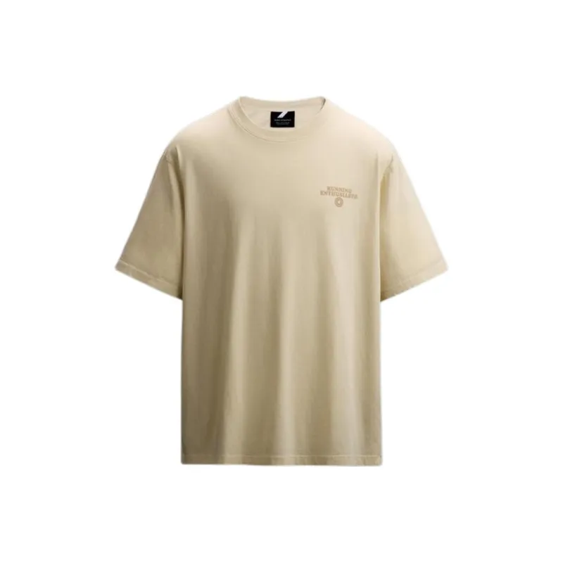 ZARA T Shirt Men's Light Yellow-0