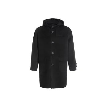 ANDREW MACKENZIE Coats Men Black