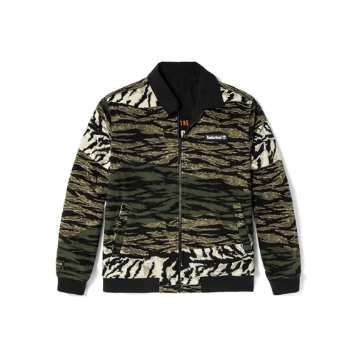 Timberland Year Of The Tiger Collection Velvet Jackets Unisex Black