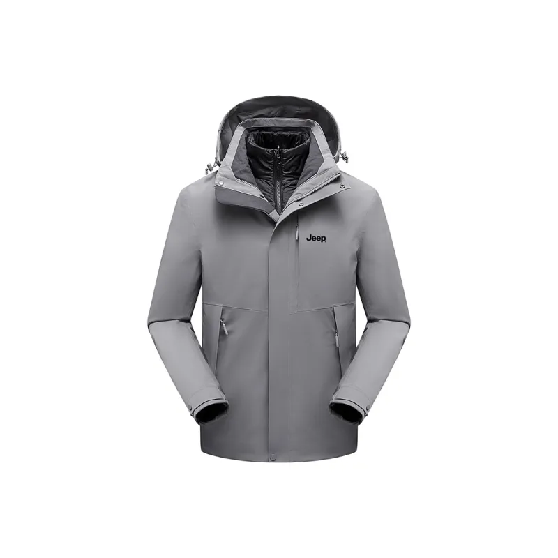 Jeep Warm Water Resistant Windproof Windbreaker Jacket Unisex-5