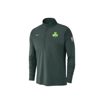 Nike Boston Celtics City Edition Men's Nike Dri FIT Nba 1/2 Zip Long Sleeve Top