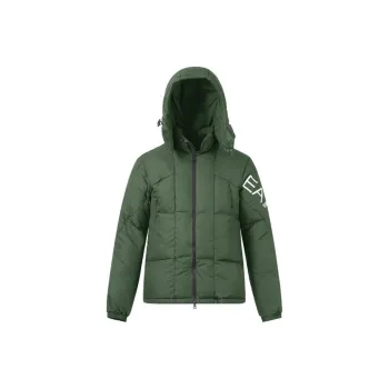 EMPORIO ARMANI Puffer Jackets Men Dark Green