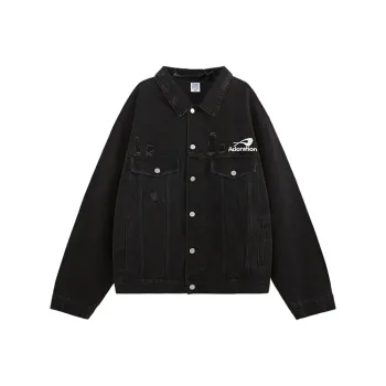 R.X.G.X Denim Jacket Unisex Black