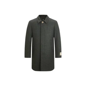 LONDA 1958 Coats Men Green Plaid