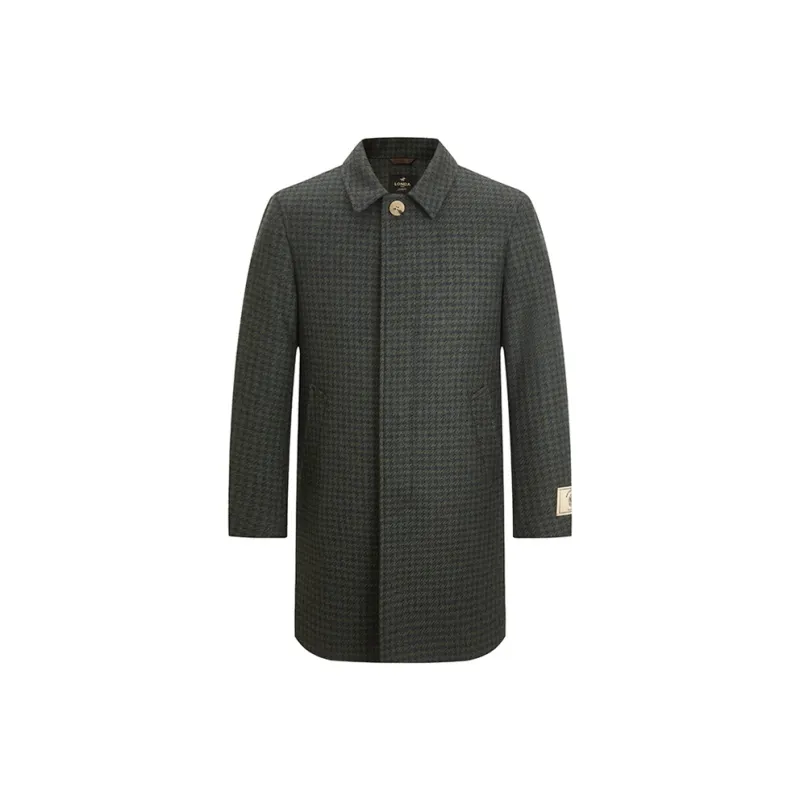 LONDA 1958 Coats Men Green Plaid-0