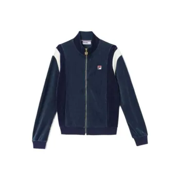 FILA Floyd Jackets Coats Men's Dark Blue Green Marine Blue White Egret