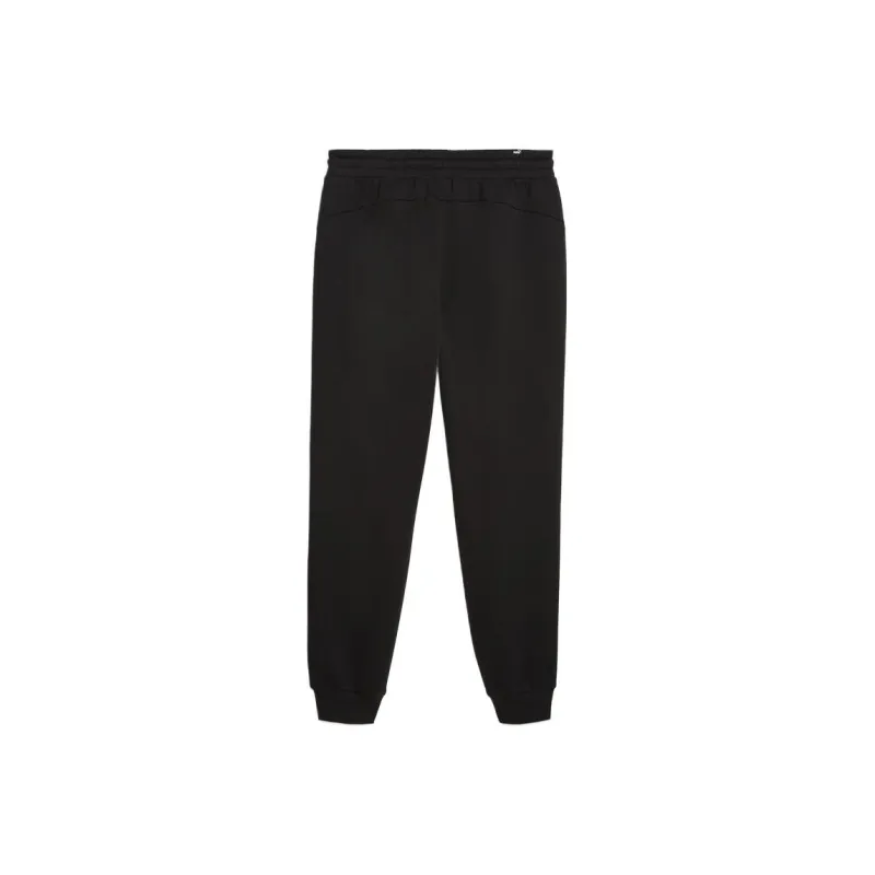PUMA Essentials+MINIMAL GOLD TAPE Knitted Sweatpants Women's Black-1